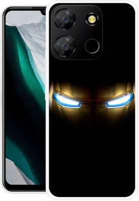 Rockyard Back Cover for itel A60(Black, Flexible, Silicon, Pack of: 1)