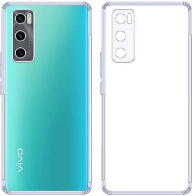 DMJHP Back Cover for Vivo V20 SE(Transparent, Pack of: 1)