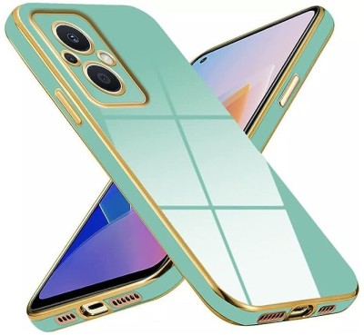 Mystry Box Back Cover for Oppo F21 Pro 5G(Green, Shock Proof, Silicon, Pack of: 1)