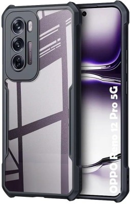 Wellchoice Back Cover for Oppo Reno 12 Pro 5G Reno 12 Pro 5G,(Transparent, Grip Case, Pack of: 1)