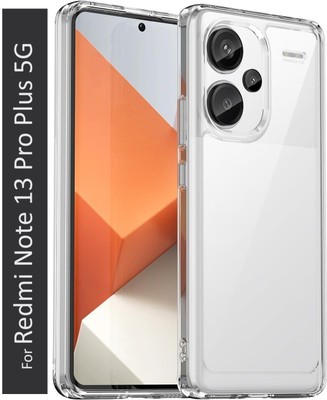 KWINE CASE Back Cover for Redmi Note 13 Pro Plus 5G(White, Flexible, Silicon, Pack of: 1)