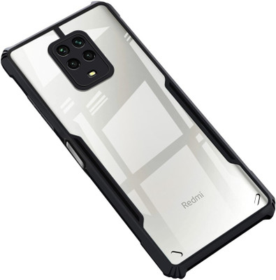 SRT Back Cover for Mi Redmi Note 9 Pro(Black, Pack of: 1)