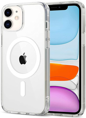 MOBILOVE Back Cover for Apple iPhone 11 | Ultra Hybrid Magnetic Mag Safe Shockproof Protective Case(Transparent, Shock Proof, Pack of: 1)