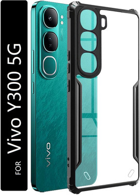 KWINE CASE Back Cover for Vivo Y300 5G(Black, Shock Proof, Pack of: 1)