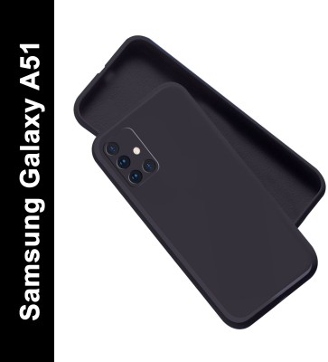 Artistque Back Cover for Samsung Galaxy A51(Black, Matte Finish, Silicon, Pack of: 1)