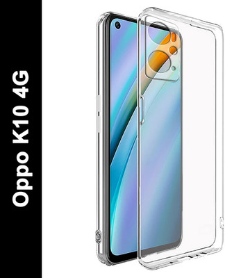 Casotec Back Cover for Oppo K10 4G(Transparent, Flexible, Silicon, Pack of: 1)