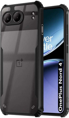 RCHJV Back Cover for OnePlus Nord 4 5G(Black, Shock Proof, Pack of: 1)