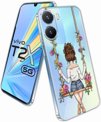 Flipkart SmartBuy Back Cover for Vivo T2X 5G(Multicolor, Grip Case, Silicon, Pack of: 1)