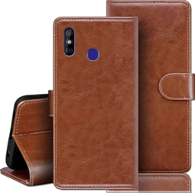 Rofix star Back Cover for TECNO SPARK 4 AIR(Brown, Dual Protection, Pack of: 1)