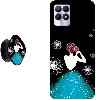 My Swag Back Cover for Realme 8i, Realme Narzo 50(Multicolor, Cases with Holder, Pack of: 2)