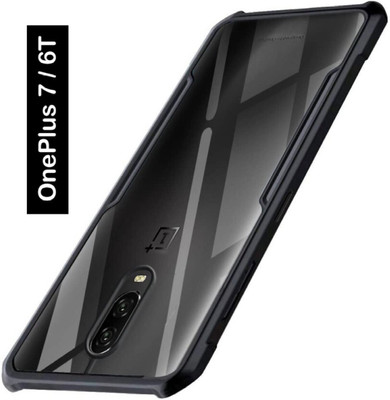 Pvtcase Back Cover for OnePlus 7(Transparent, Camera Bump Protector, Pack of: 1)