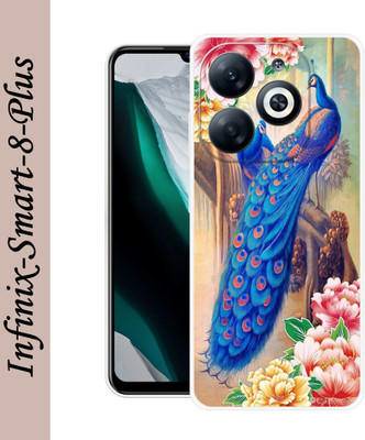 JAIKARA Back Cover for Infinix Smart 8 Plus(Multicolor, Dual Protection, Silicon, Pack of: 1)
