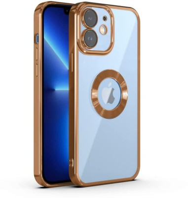Krish Tech Back Cover for Apple iPhone 13 Pro Max(Gold, Shock Proof, Pack of: 1)