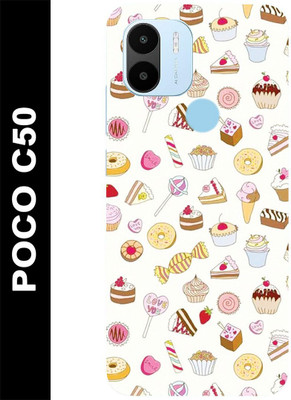 My Swag Back Cover for Poco C50(Multicolor, Hard Case, Pack of: 1)