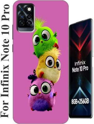 YornoSis Back Cover for Infinix Note 10 Pro 2826(Blue, Anti-radiation, Silicon, Pack of: 1)