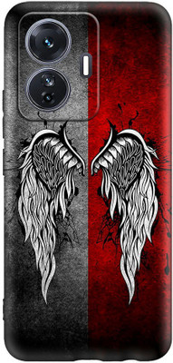 printwhiz Back Cover for iQOO Z6 Pro, Vivo T1 Pro 5G(Black)