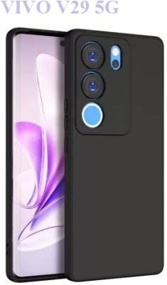 BRENZZ Back Cover for Vivo V29, Vivo V29 Pro 5G, (CA)(Black, Shock Proof, Pack of: 1)