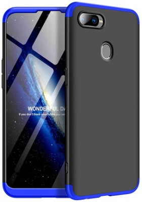 AKSP Back Cover for Oppo A7/Realme 2 Pro/Realme U1/Oppo A12 /Oppo A11K /Oppo F9 Pro/Oppo A5S(Blue, Black, Blue, Dual Protection, Pack of: 1)