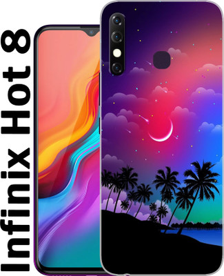 kudia Back Cover for Infinix Hot 8, X650C, Hot 8(Multicolor, Silicon, Pack of: 1)