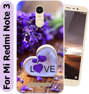 Hostprint Back Cover for Mi Redmi Note 3(Transparent, Flexible, Silicon, Pack of: 1)