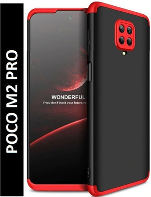 KWINE CASE Back Cover for Poco M2 Pro, Mi Redmi Note 9 Pro, Mi Redmi Note 9 Pro Max(Red, Dual Protection, Pack of: 1)