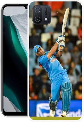ADZIRE Back Cover for Oppo A16e, CPH2421, MS, DHONI, MAHENDRA, SINGH, DHONI(Blue, Flexible, Silicon, Pack of: 1)