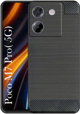 SRT Back Cover for Poco M7 Pro 5G(Black, Pack of: 1)
