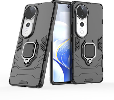Casener Back Cover for Vivo V40 5G(Black, Shock Proof, Pack of: 1)