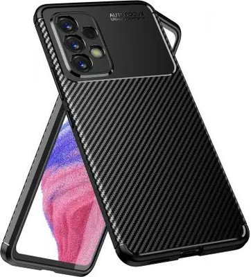 kursa hub Back Cover for samsung galaxy a53 5g(Black, Rugged Armor)