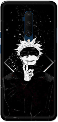NDCOM Back Cover for OnePlus 7T Pro(Black, White, Hard Case, Pack of: 1)