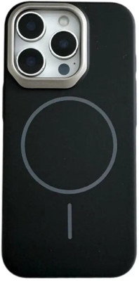 MILLION CASES Back Cover for iPhone 16 Pro Max Shadow Grip Mag Vault(Black, Magsafe, Pack of: 1)