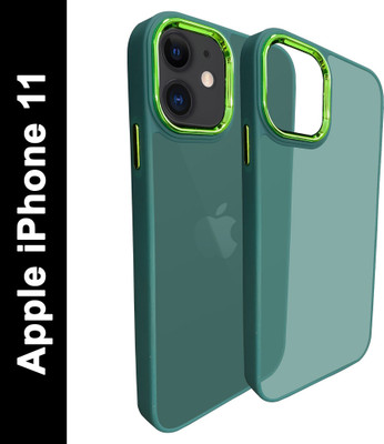 Artistque Back Cover for Apple iPhone 11(Green, Matte Finish, Pack of: 1)