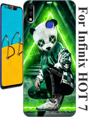 YorktoSis Back Cover for Infinix Hot 7(Gold, Flexible, Silicon, Pack of: 1)