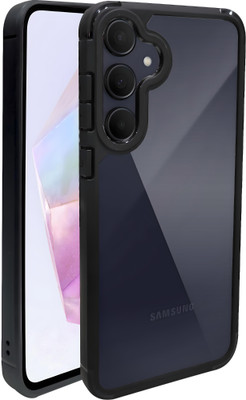 Artistque Back Cover for Samsung Galaxy F15 5G(Transparent, Black, Shock Proof, Pack of: 1)