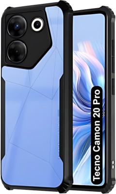 Sarju Back Cover for Tecno Camon 20 Pro 5G(Black, Grip Case, Pack of: 1)