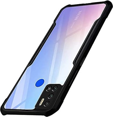Caseworm Back Cover for Tecno Spark 6 Air Slim Fit Light Weight Raised Edges Soft Silicon Case(Transparent, Shock Proof, Pack of: 1)