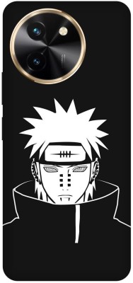 play fast Back Cover for vivo T3x 5G, V2338, NARUTO, SHIPPUDEN, ANIME, NEON(Black, Flexible, Silicon, Pack of: 1)