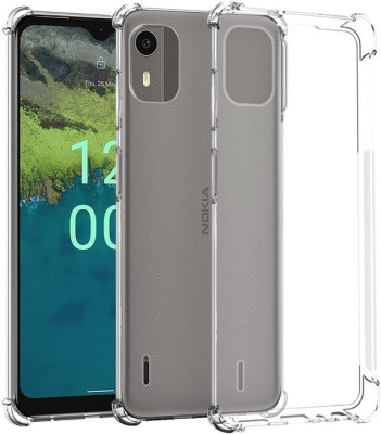 OneLike Bumper Case for Nokia C12(Transparent, Shock Proof, Silicon, Pack of: 1)