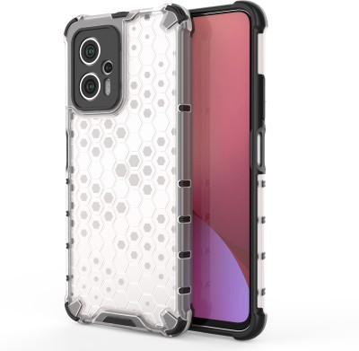 MOBIRUSH Back Cover for Mi Redmi K50i 5G(Transparent, Grip Case, Pack of: 1)