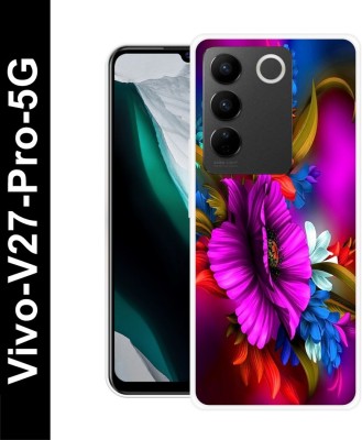 Khadoliya Back Cover for Vivo V27 Pro 5G(Multicolor, Grip Case, Silicon, Pack of: 1)