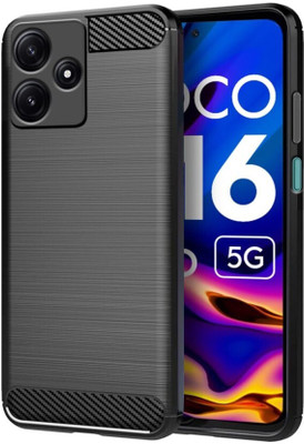 SRT Back Cover for Poco M7 Pro 5G(Black, Pack of: 1)