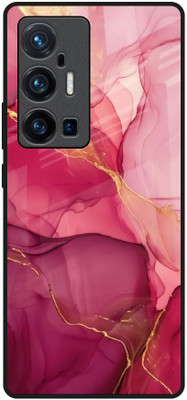 QRIOH Back Cover for Vivo X70 Pro+(Red, Grip Case, Pack of: 1)
