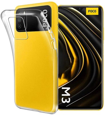Instyle Back Cover for POCO M3(Transparent, Flexible, Silicon, Pack of: 1)