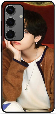 FAZAKA Back Cover for SAMSUNG Galaxy A55 5G On Glossy Metal Phone Cover | TAEHYUNG BTS BOY(Multicolor, Dual Protection, Pack of: 1)