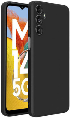 FwellT Back Cover for SAMSUNG GALAXY M14 5G(Black, Grip Case, Silicon, Pack of: 1)