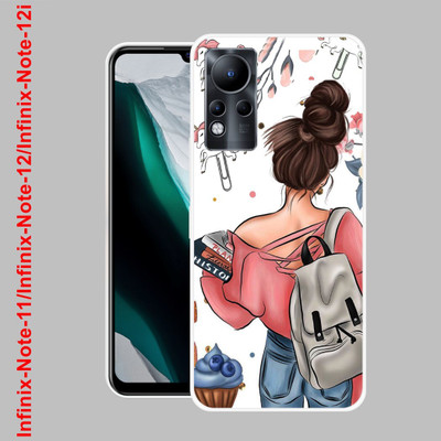 Yuphoria Back Cover for Infinix Note 11(Multicolor, Silicon)