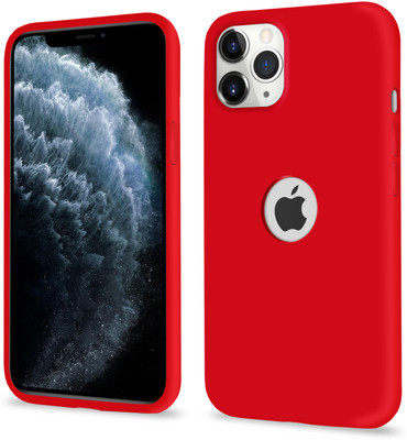 Pikkme Back Cover for iPhone 11 Pro Max(Red, Grip Case, Pack of: 1)