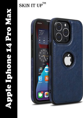 SKIN IT UP Back Cover for Apple iphone 14 Pro Max(Blue, Ring Case, Pack of: 1)
