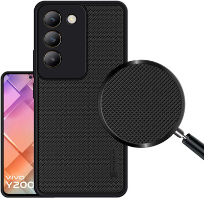 Seetu Back Cover for Vivo Y200e 5G(Black)