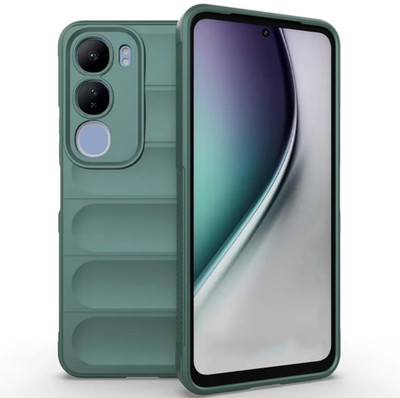 GLOBAL NOMAD Back Cover for Vivo Y29 5G(Green, 3D Case, Silicon, Pack of: 1)